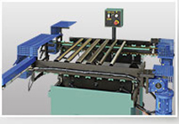 Стол подачи-приема ´шаг за шагомª для прямых деталей с круглым, овальным и эллиптическим сечениями длиной 1500-6000 мм .