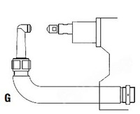 Изогнутое нижнее плечо TECNA 4883 (тип E) для клещей TECNA 3323