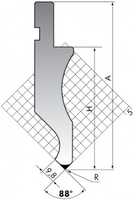 Пуансон D.116-88-R08-R3
