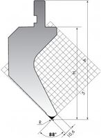 Пуансон P.135.88.R08/R3