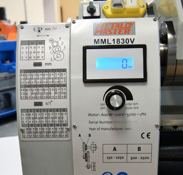 Metalmaster MML 1830V MML 180x300V